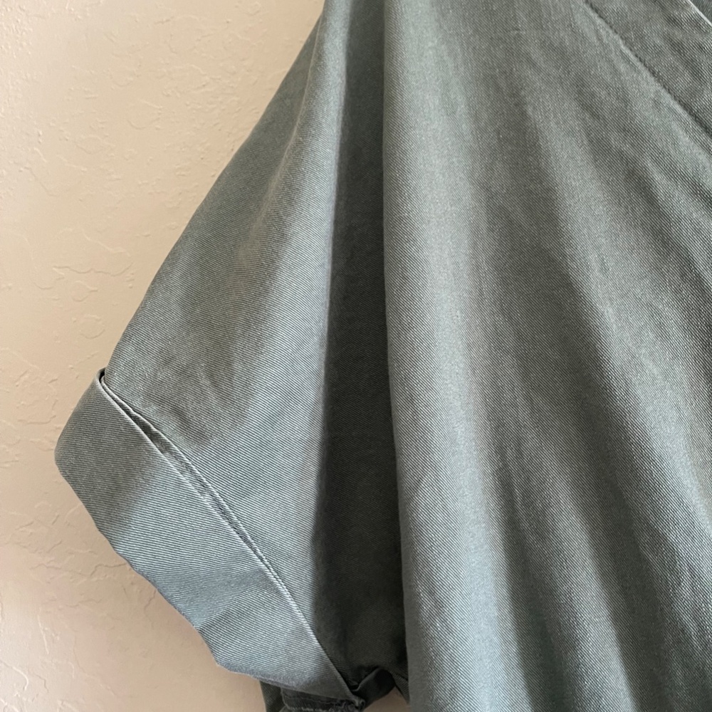 Universal Thread Green Zip Utility Mini Dress Wit… - image 4